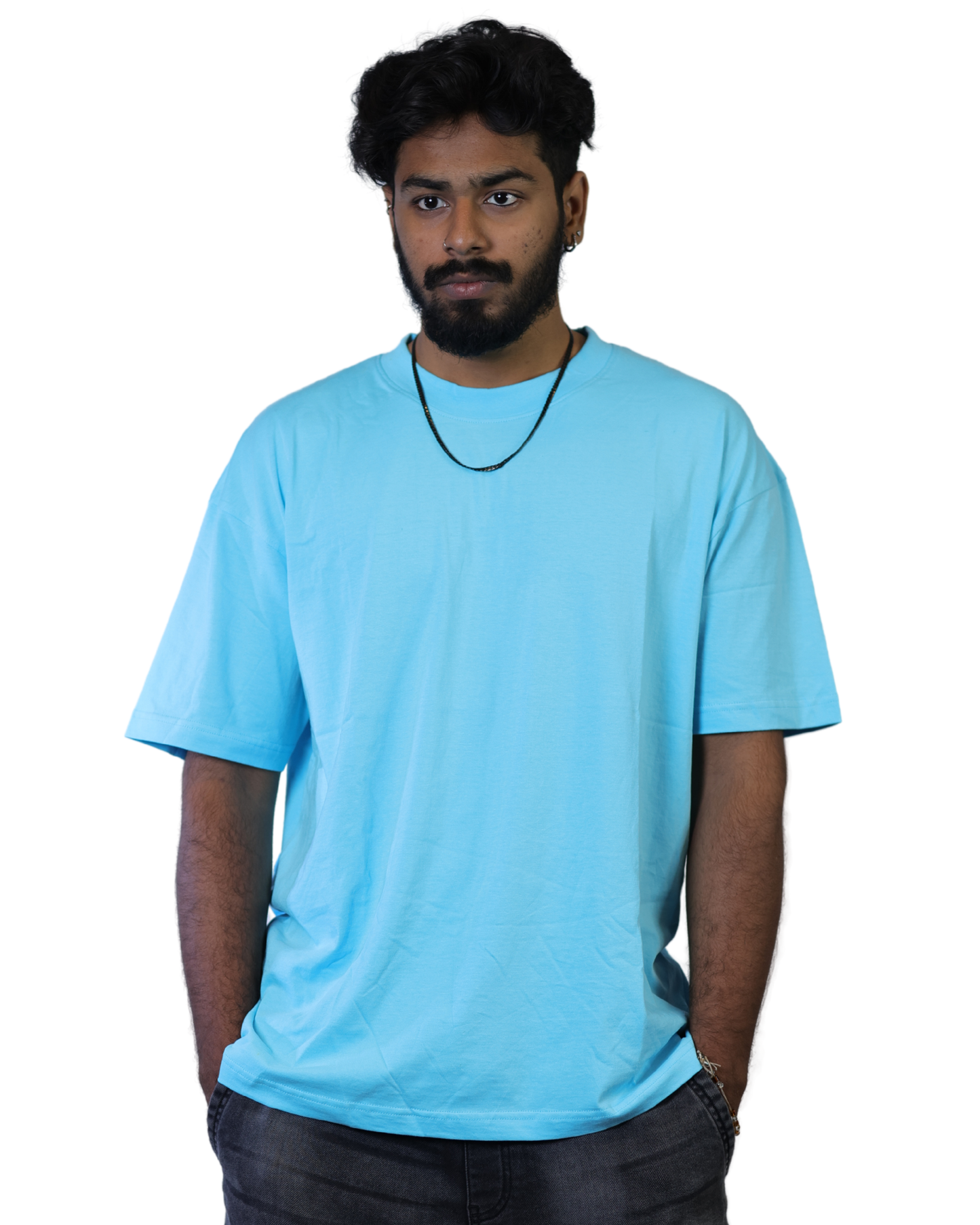 Men’s Oversized Blue T-Shirt