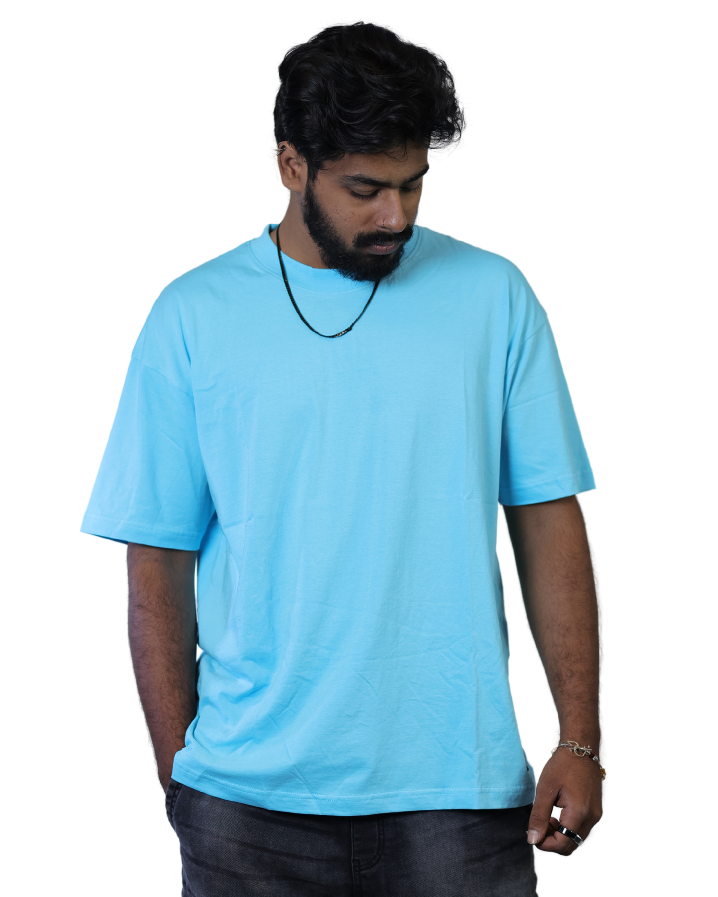 Men’s Oversized Blue T-Shirt