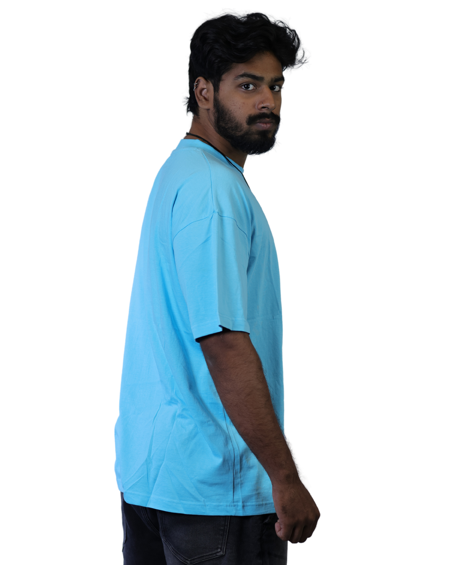 Men’s Oversized Blue T-Shirt