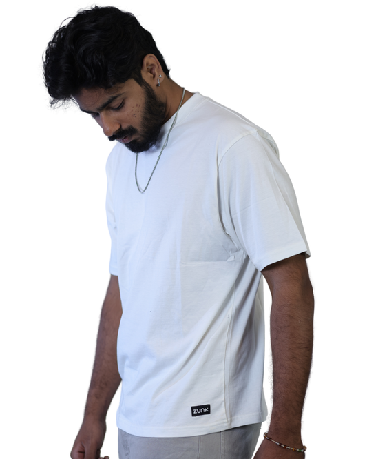 Men’s Oversized White T-Shirt
