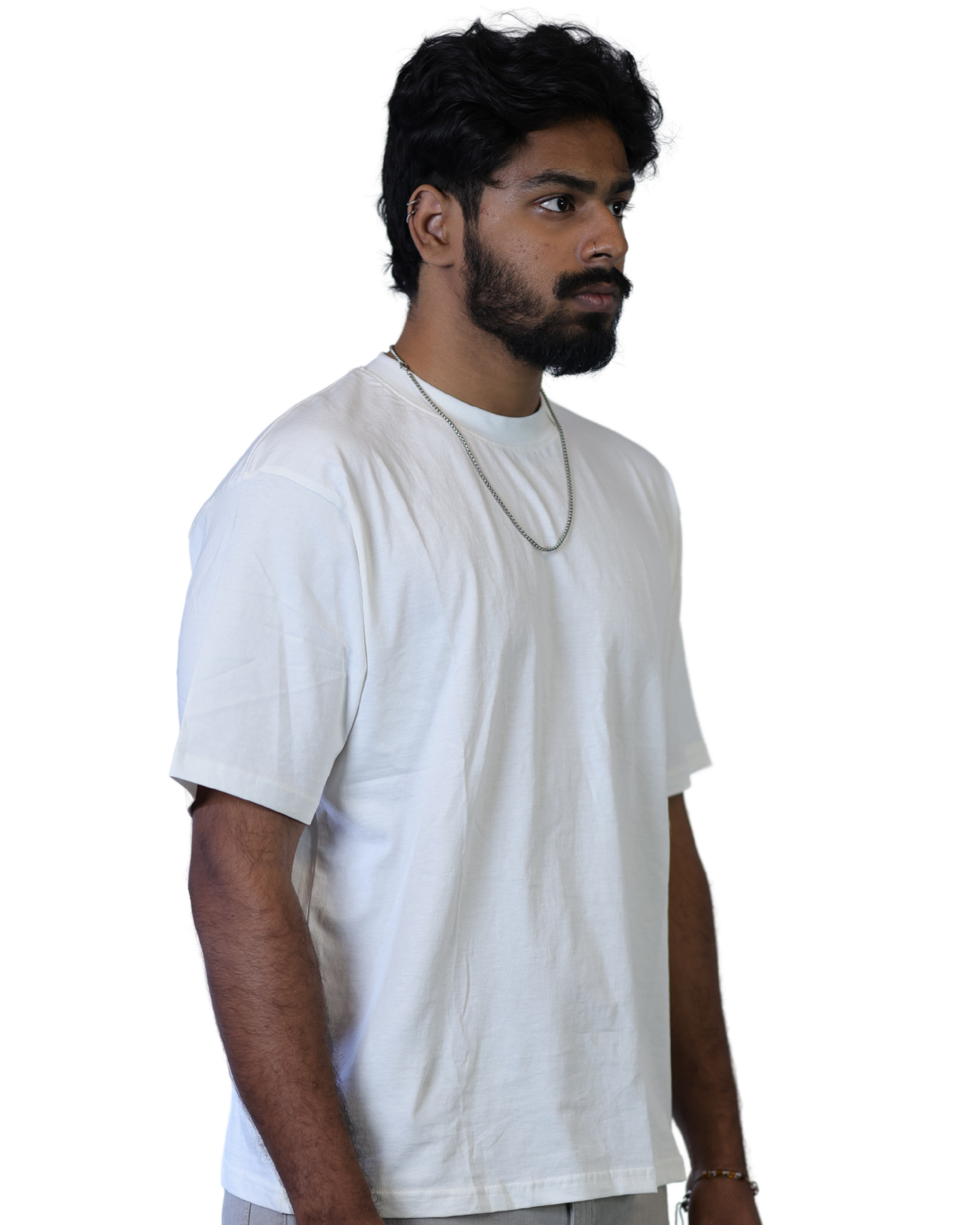 Men’s Oversized White T-Shirt