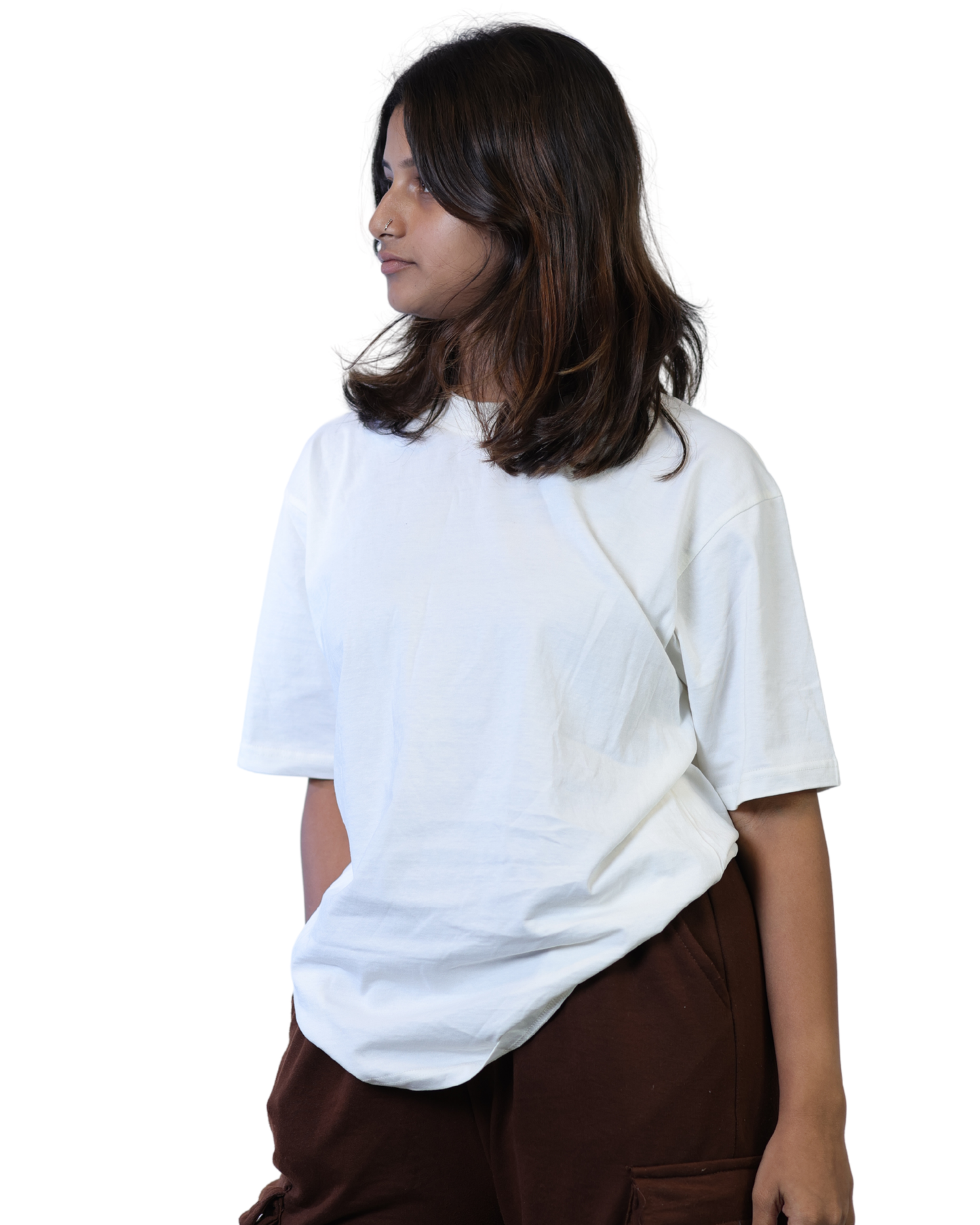 Women’s Oversized White T-Shirt