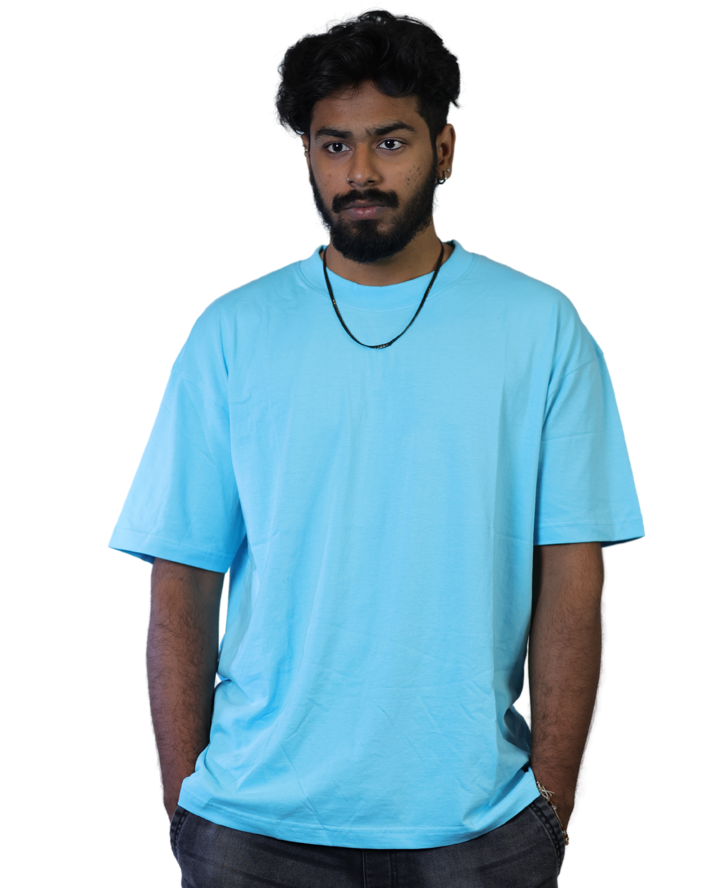 Men’s Oversized Blue T-Shirt