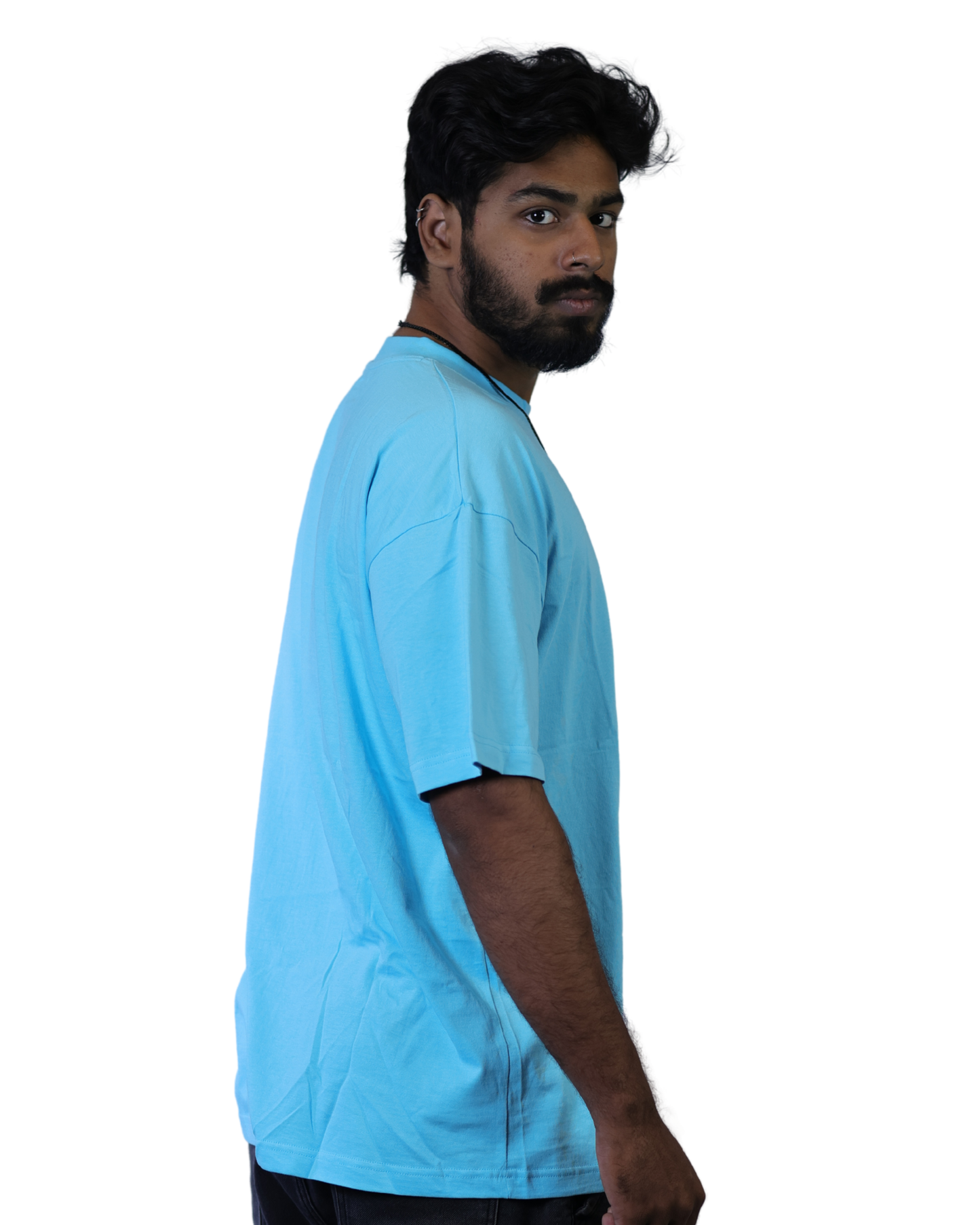 Men’s Oversized Blue T-Shirt