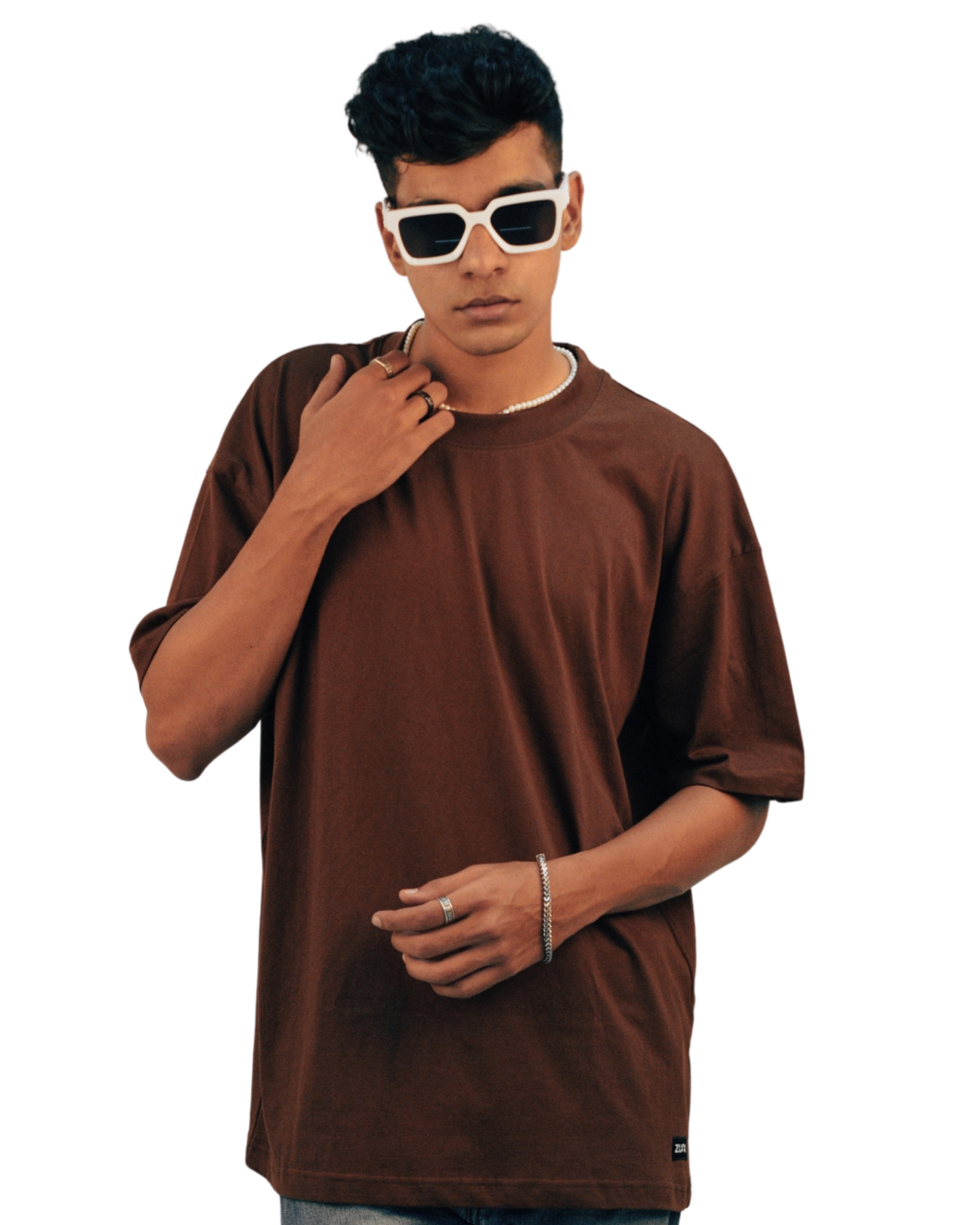 Men’s Oversized Brown T-Shirt