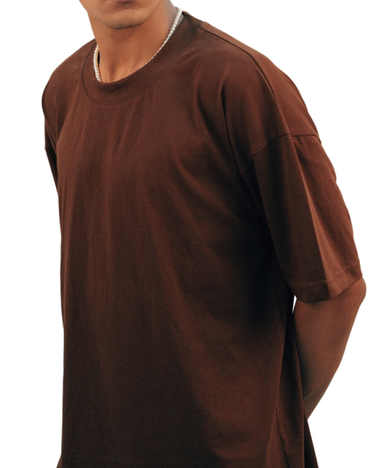 Men’s Oversized Brown T-Shirt