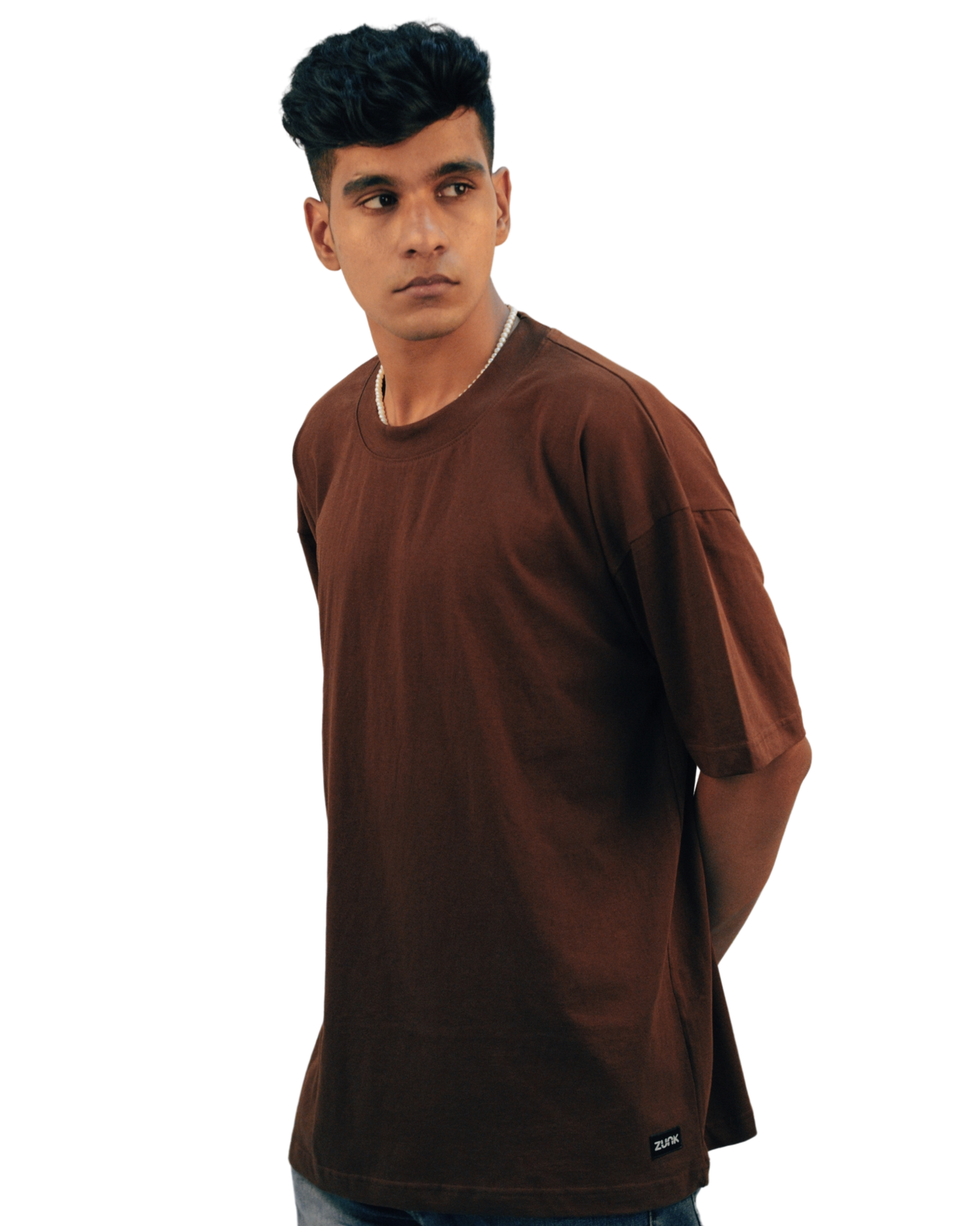 Men’s Oversized Brown T-Shirt