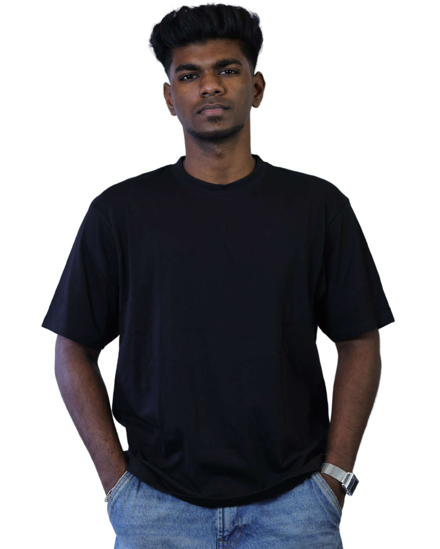 Men’s Oversized Black T-Shirt