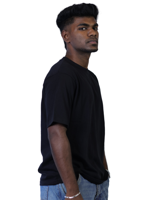 Men’s Oversized Black T-Shirt