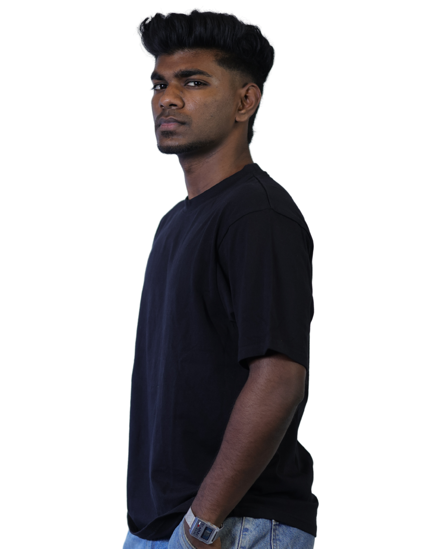 Men’s Oversized Black T-Shirt