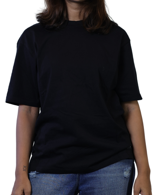 Women’s Oversized Black T-Shirt