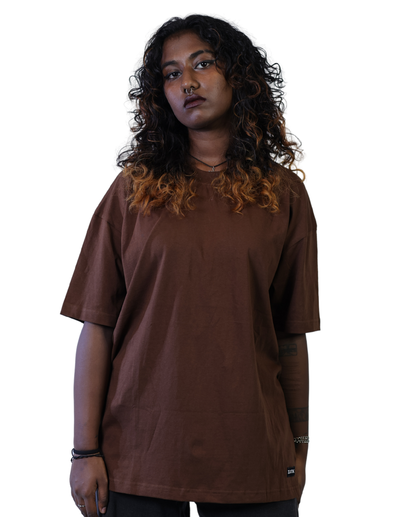 Women’s Oversized Brown T-Shirt