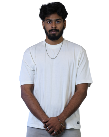 Men’s Oversized White T-Shirt