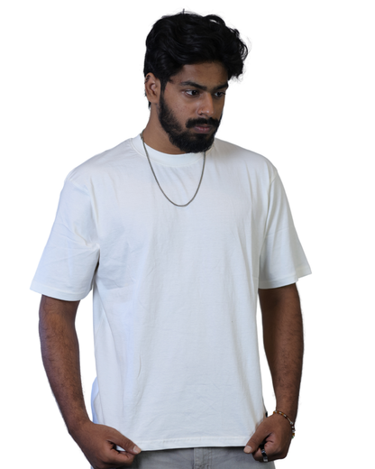 Men’s Oversized White T-Shirt
