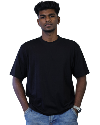 Men’s Oversized Black T-Shirt