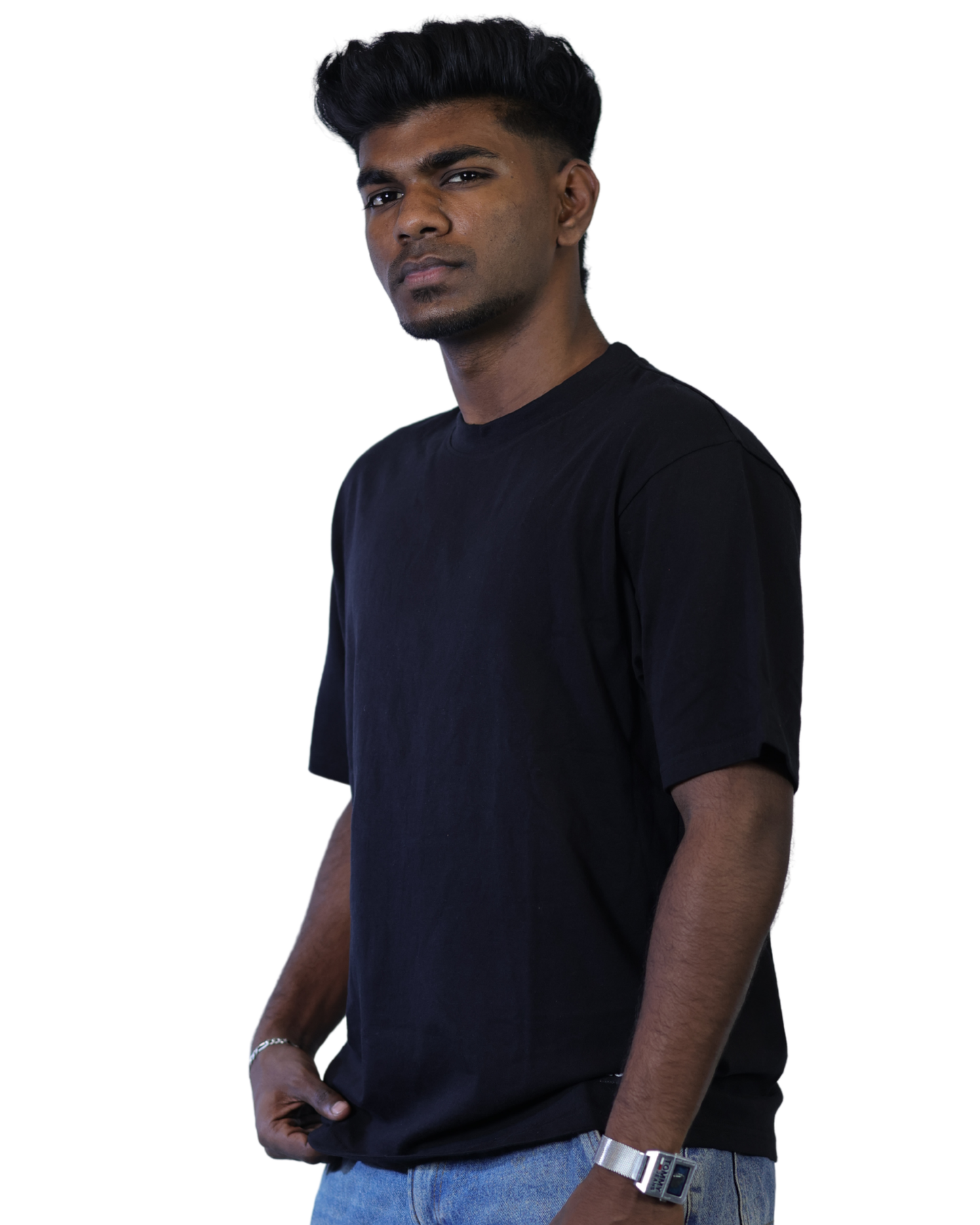 Men’s Oversized Black T-Shirt